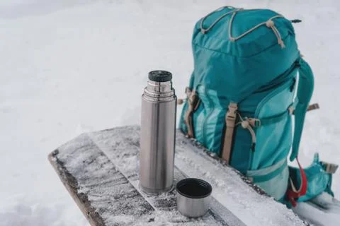 Hiking equipment Stock Photos