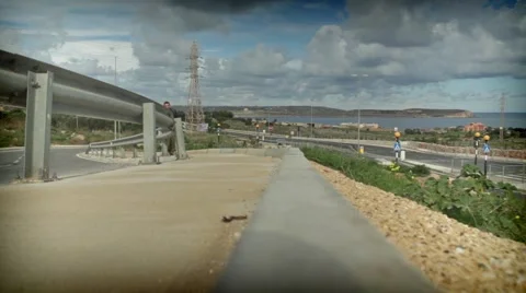 Hiking in Malta Video stock 45656894