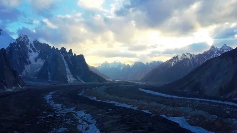 Hiking in the mountains Stock Footage 92904567