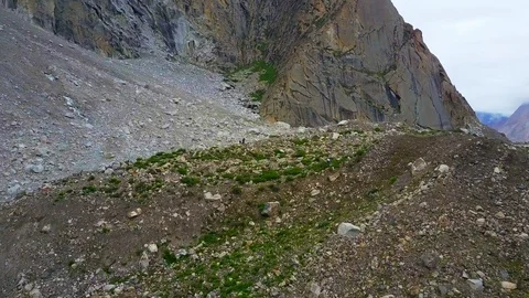 Hiking in the mountains Stock Footage 92905438