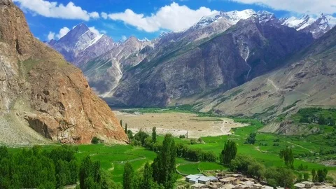 Hiking in the mountains Stock Footage 92906616