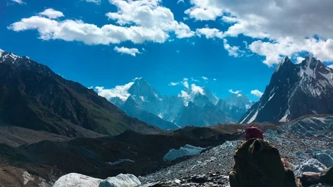 Hiking in the mountains Stock Footage 92924839