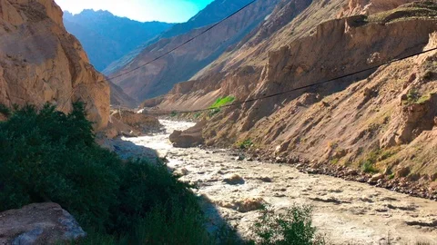 Hiking in the mountains Stock Footage 92925153