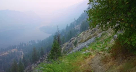 Hiking in the mountains Stock Footage 93975118