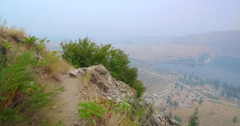 Hiking in the mountains Stock Footage 93977676