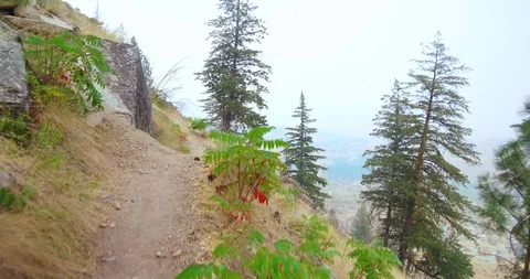 Hiking in the mountains Stock Footage 93980526