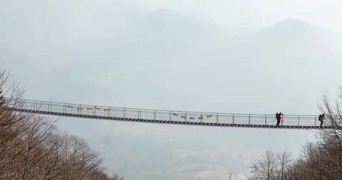 Hiking in the mountains Video stock 124219145