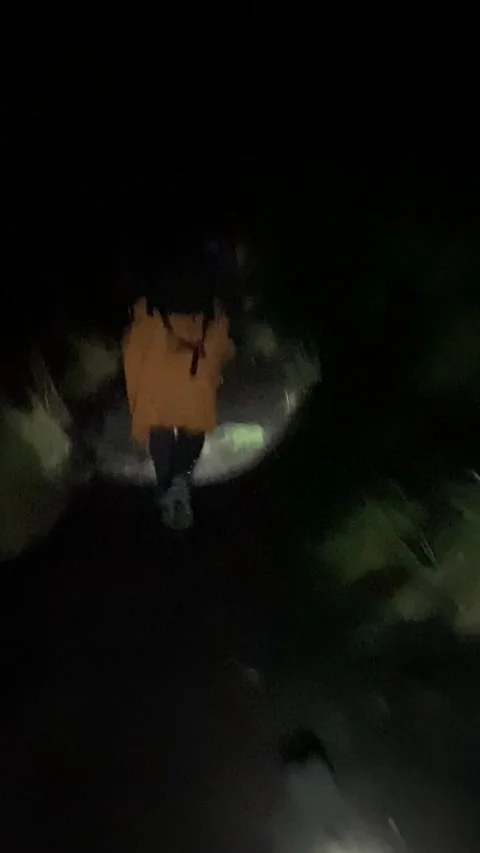 Hiking by night in Kho Phi Phi Vidéo 344768845
