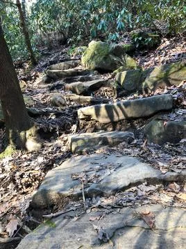 Hiking path Stock Photos