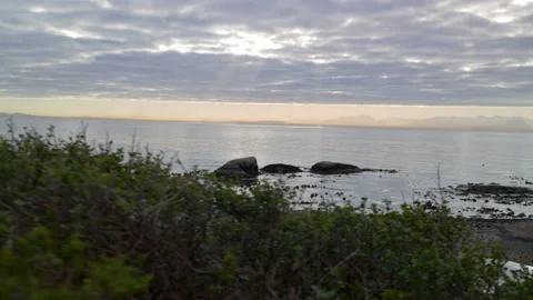 Hiking to the Rocks Stock Footage 229427493