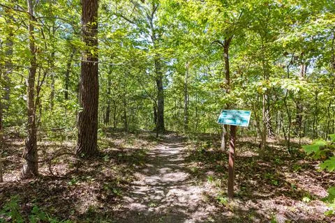 Hiking in the Sam's Loop Trail Foto stock