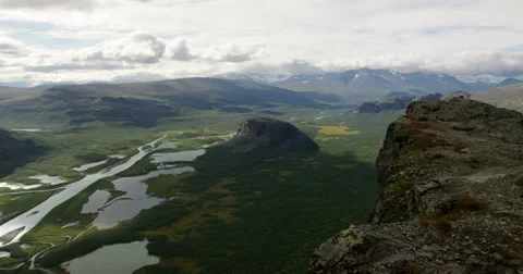 Hiking in Sarek 스톡 동영상 66863492