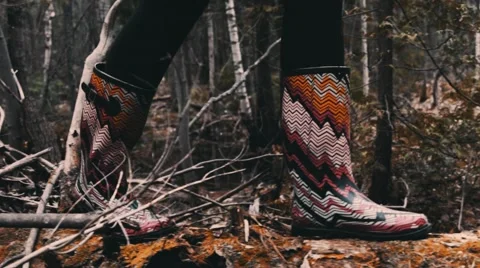 Hiking Slow Motion Stock Footage 63223825