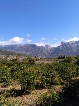 Hiking in Soller- Mallorca,Spain Stock Photos