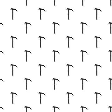 Hiking tool pattern seamless Illustrazione stock