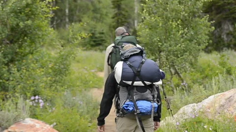 Hiking trail 5 Video stock 53115401