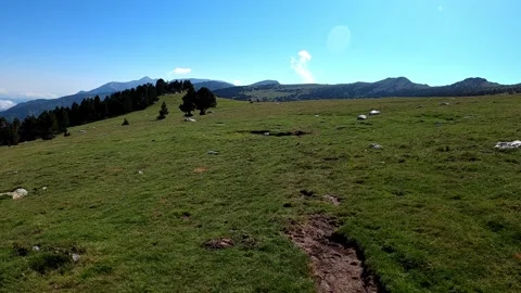 Hiking on a trail Stock Footage 141363362