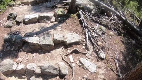 Hiking up Trail Stock-Footage 337006730