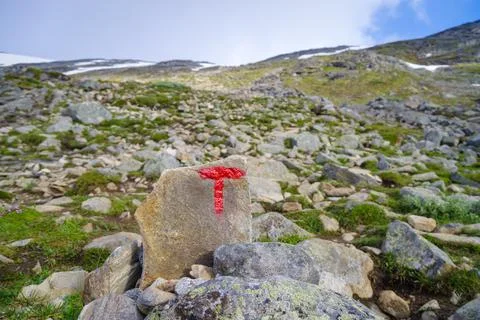 Hiking trail Stock Photos