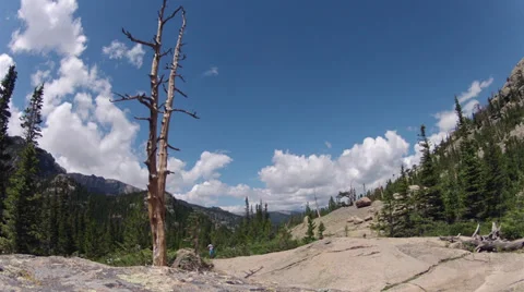 Hiking Trail Timelapse Stock Footage 32283772