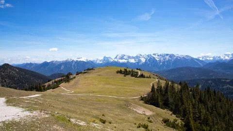 Hiking Trails Stock Photos