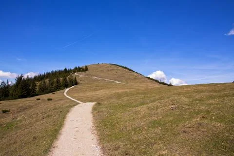 Hiking Trails Stock Photos