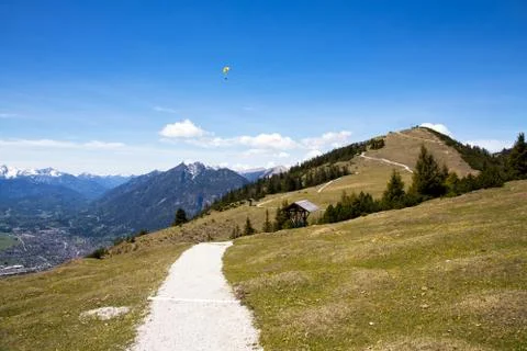 Hiking Trails Stock Photos