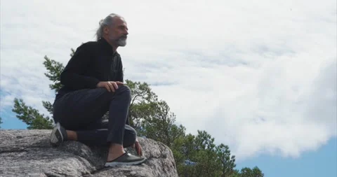 Hiking view 02 Stock Footage 172546315