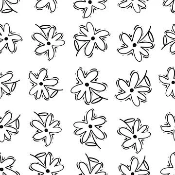 ?hildish cute seamless pattern. Stock Illustration