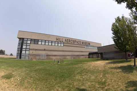 Hill Aerospace Museum Main Building Exterior  Stock Photos