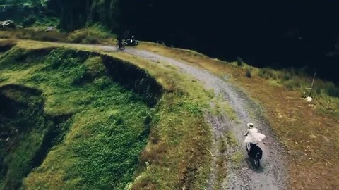 Hill Biking Stock Footage 283847732