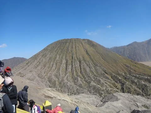 Hill in bromo volcano 스톡 사진