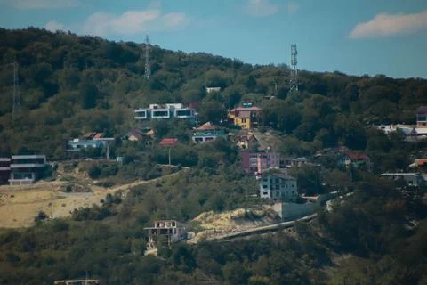 The hill close up. Stock Photos