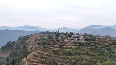 Hill Drone Footage 库存影片 296590153