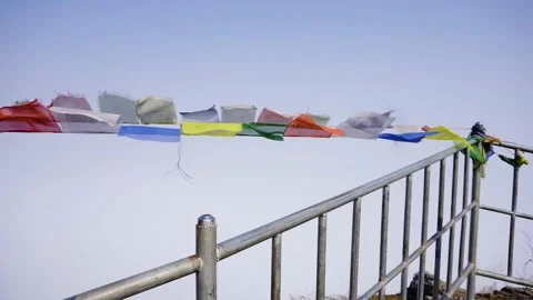 Hill flag Video stock 146699476