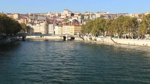 The hill of La Croix Rousse Video stock 138236090