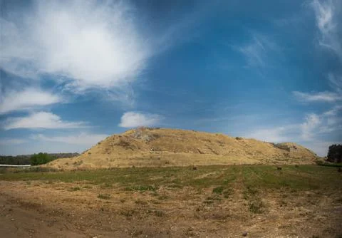 Hill of Lachish Foto stock