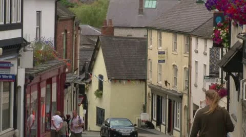 Hill Lane Stock Footage 12364596