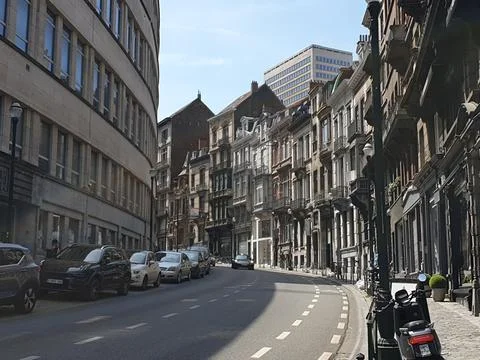 Up the Hill 库存照片