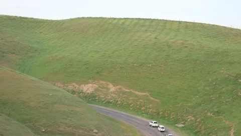 Hill road Stock Footage 239354953