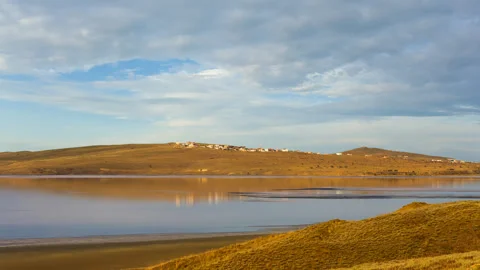 Hill scene time lapse scene Stock Footage 296322838