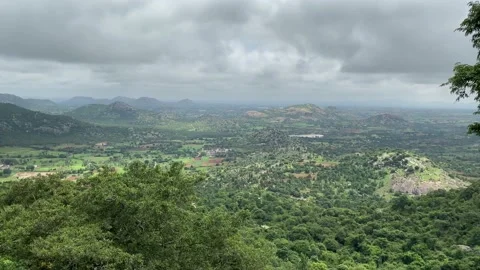 Hill station or mountain view, nature Stock Footage 159016046
