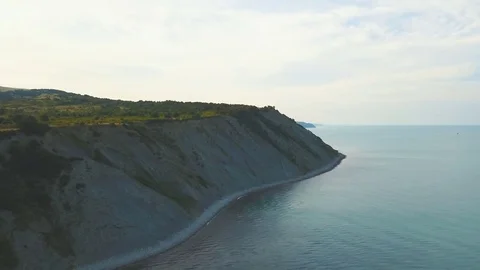 Hill With Stunning Sea View Video stock 78525924