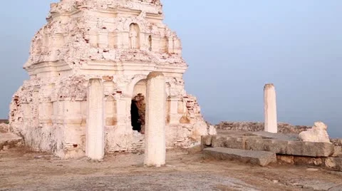 Hill top in Hampi Stock Footage 22308810