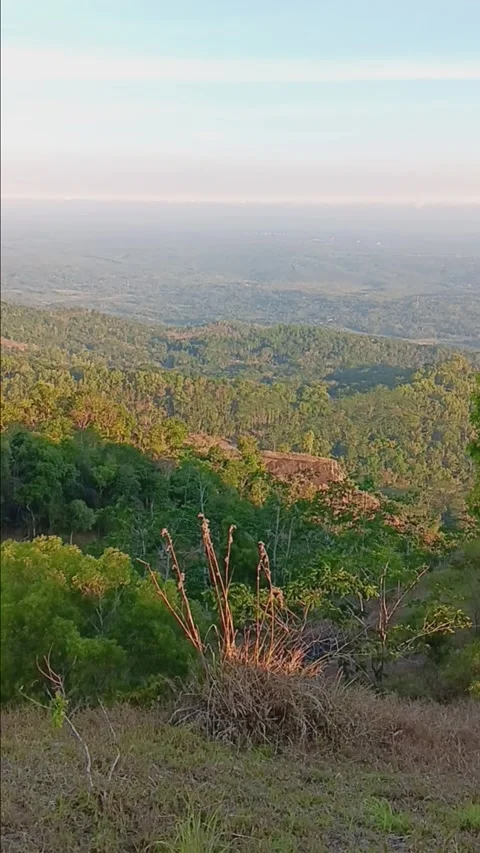 Hill view Stock Footage 284489498