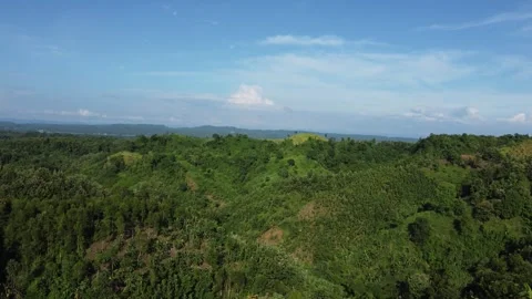 Hill view of Khagrachari Stock Footage 251416450
