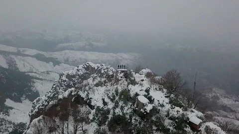 Hill yoroz at turkey Stock Footage 107468228