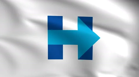 Hillary Clinton Logo 4k Background 스톡 동영상 68849875