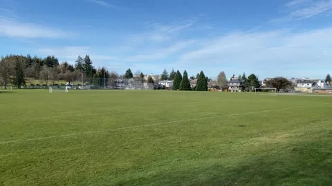 Hillcrest Community Centre Park Stock Footage 303017688