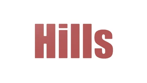 Hills Animated Tag Cloud Isolated On White Stock Footage 107244849